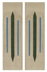 Bevo Army Collar Tabs - Transportation
